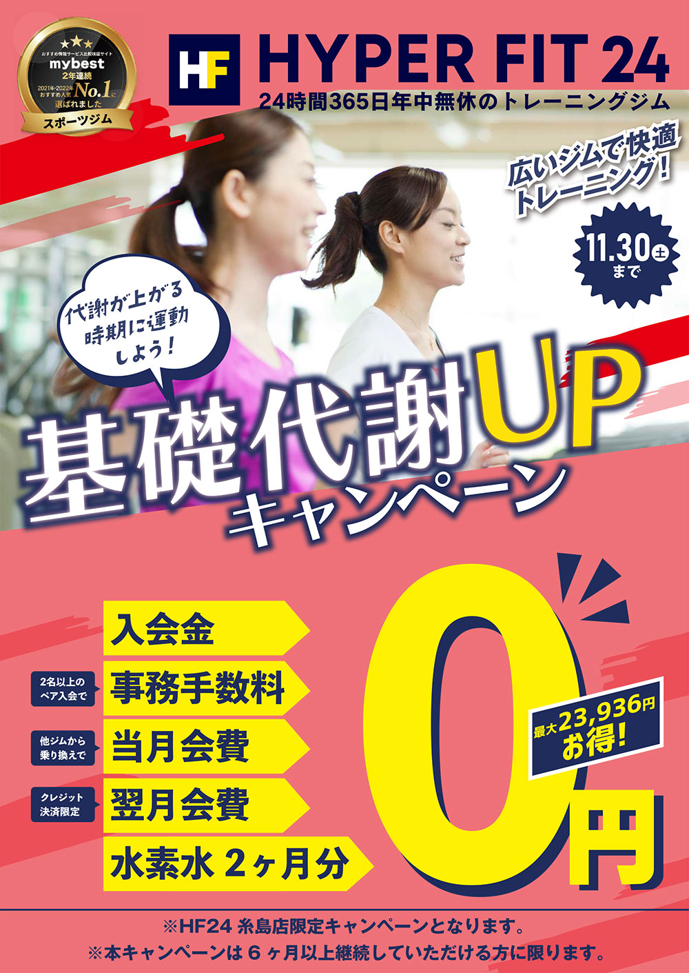 基礎代謝UPキャンペーン